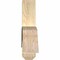 Ekena Millwork Bellingham Rough Sawn Timber Gable Bracket, Douglas Fir, 72"W x 15"H x 4"D x 4"F, 5/12 Pitch GBW072X15X0404BEL00RDF - alternate 4